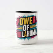 Power der Oklahoma Tasse - Staatsstolz Kaffeebeche (Mittel)