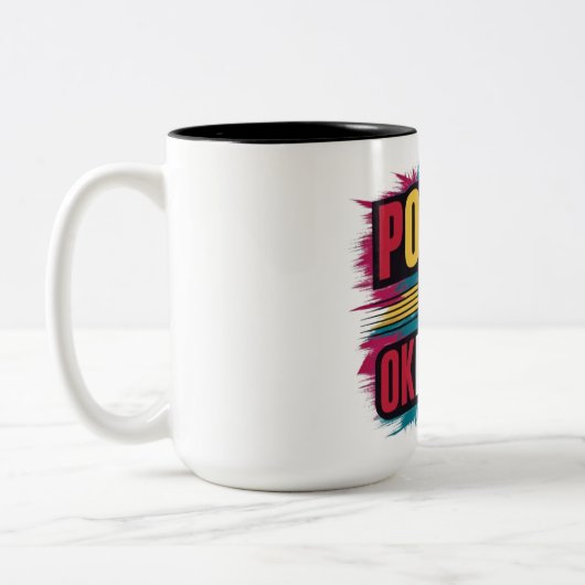 Power der Oklahoma Tasse - Staatsstolz Kaffeebeche (Links)