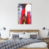 Power der Schneekunst Leinwanddruck (Insitu (Schlafzimmer))