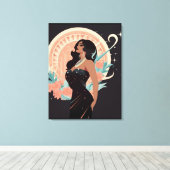 POWER DER SCHÖNHEIT #1 LEINWANDDRUCK (Insitu (Holzboden))