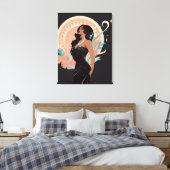 POWER DER SCHÖNHEIT #1 LEINWANDDRUCK (Insitu (Schlafzimmer))