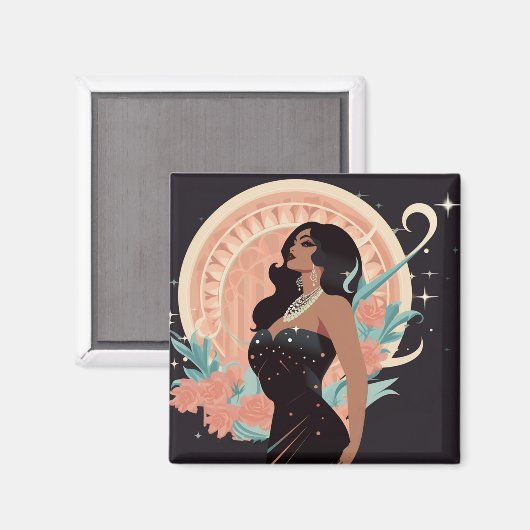 POWER DER SCHÖNHEIT #1 MAGNET (Vorderseite/Rückseite)