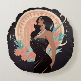 POWER DER SCHÖNHEIT #1 RUNDES KISSEN