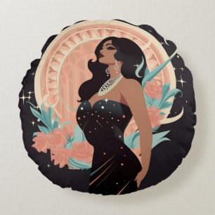 POWER DER SCHÖNHEIT #1 RUNDES KISSEN