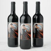 POWER DER SCHÖNHEIT #2 WEINETIKETT (Flaschen)