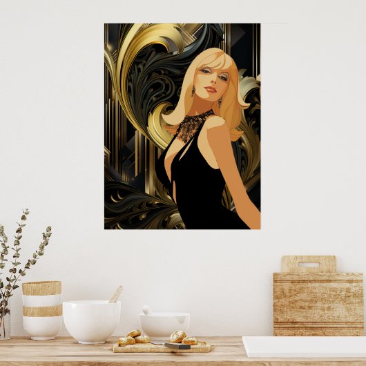 POWER DER SCHÖNHEIT 3 POSTER (Küche)