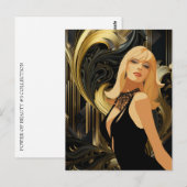 POWER DER SCHÖNHEIT 3 POSTKARTE (Vorne/Hinten)