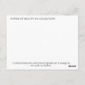 POWER DER SCHÖNHEIT 3 POSTKARTE (Rückseite)