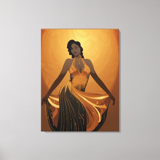 POWER DER SCHÖNHEIT #4 LEINWANDDRUCK (Vorderseite)