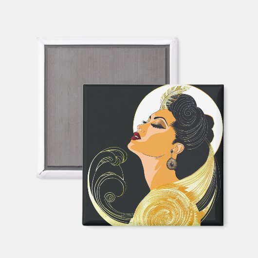 POWER DER SCHÖNHEIT #6 MAGNET (Vorderseite/Rückseite)