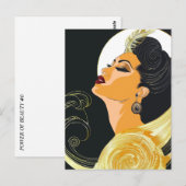 POWER DER SCHÖNHEIT #6 POSTKARTE (Vorne/Hinten)