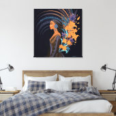 POWER DER SCHÖNHEIT Nr. 5 Leinwanddruck (Insitu (Schlafzimmer))