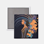 POWER DER SCHÖNHEIT Nr. 5 Magnet (Vorderseite/Rückseite)