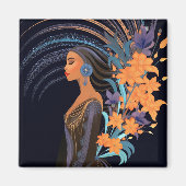 POWER DER SCHÖNHEIT Nr. 5 Magnet (Vorne)