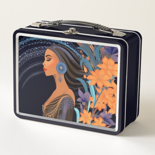 POWER DER SCHÖNHEIT Nr. 5 Metall Brotdose (Vorderseite)