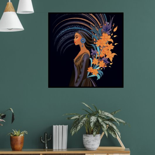 POWER DER SCHÖNHEIT Nr. 5 Poster (Wohnzimmer 1)