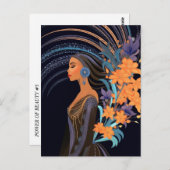 POWER DER SCHÖNHEIT Nr. 5 Postkarte (Vorne/Hinten)