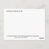 POWER DER SCHÖNHEIT Nr. 5 Postkarte (Rückseite)