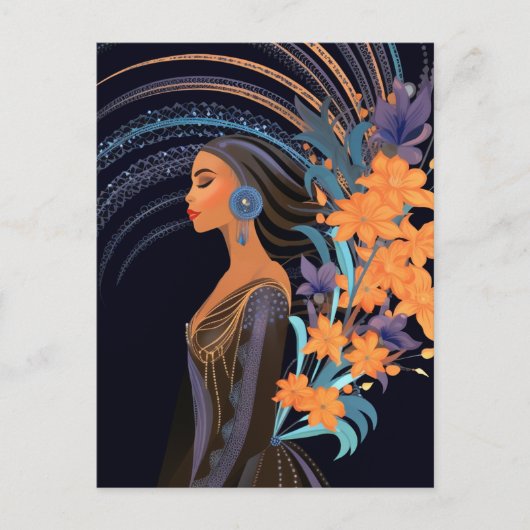 POWER DER SCHÖNHEIT Nr. 5 Postkarte (Vorderseite)