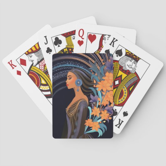 POWER DER SCHÖNHEIT Nr. 5 Spielkarten (Rückseite)