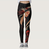POWER DER SCHÖNHEIT Nr. 7 Leggings (Vorderseite)