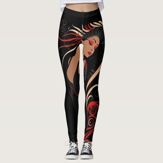 POWER DER SCHÖNHEIT Nr. 7 Leggings (Vorderseite)