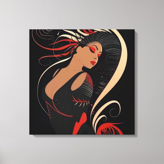 POWER DER SCHÖNHEIT Nr. 7 Leinwanddruck (Vorderseite)