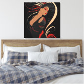 POWER DER SCHÖNHEIT Nr. 7 Leinwanddruck (Insitu (Schlafzimmer))