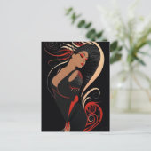 POWER DER SCHÖNHEIT Nr. 7 Postkarte (Stehend Vorderseite)