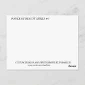 POWER DER SCHÖNHEIT Nr. 7 Postkarte (Rückseite)