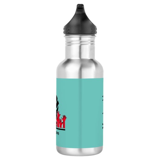 Power der Schwarzen Geschichte FEIS STEIGERT ÜBER Edelstahlflasche (Rechts)