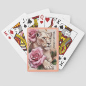 "Power der staatlichen Rose" Spielkarten (Rückseite)