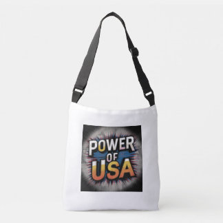 Power der USA Tote Bag - Patriotic Tragetaschen Mit Langen Trägern