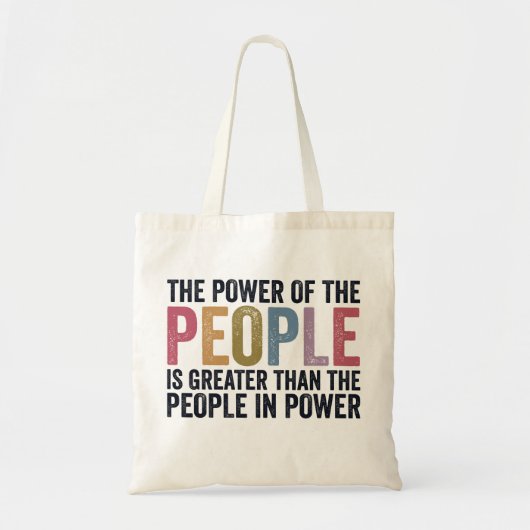 Power der Volkstasche Tragetasche (Vorne)