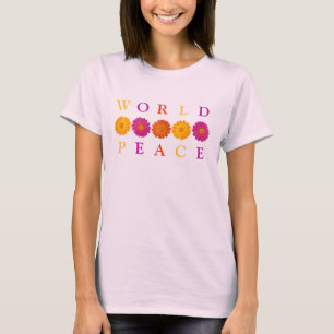 Power der Weltfriedensstiftung Blume T-Shirt