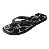 Power der Windmühle in Silberschmiede Badesandalen (Schrägansicht)