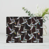 Power der Windmühle in Silberschmiede Einladung (Stehend Vorderseite)