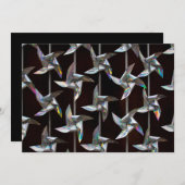 Power der Windmühle in Silberschmiede Einladung (Vorne/Hinten)