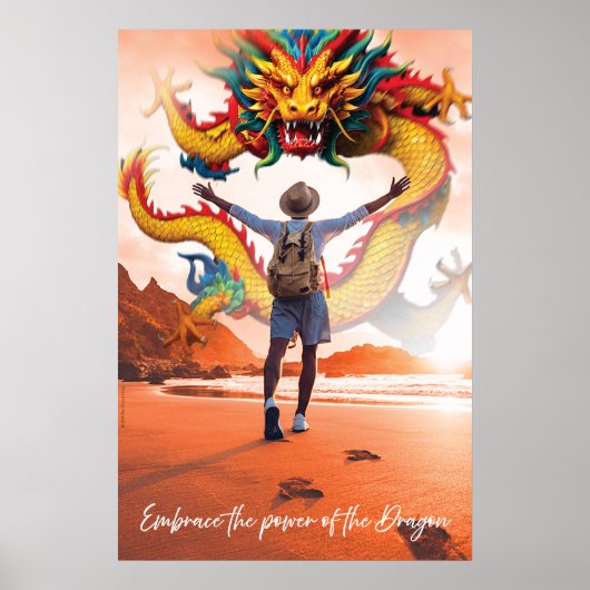 Power des Drachen Poster (Vorne)