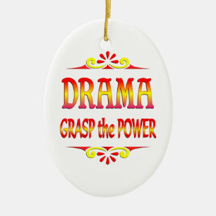 Power des Dramas Keramikornament