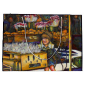 Power des Empathie Große Geschenktüte (Rückseite)