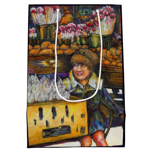 Power des Empathie Mittlere Geschenktüte (Rückseite)