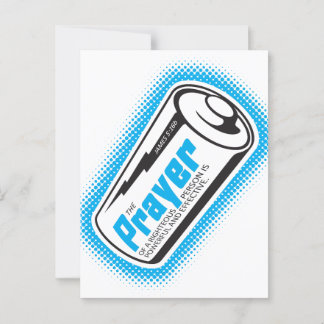 Power des Gebet Postkarte