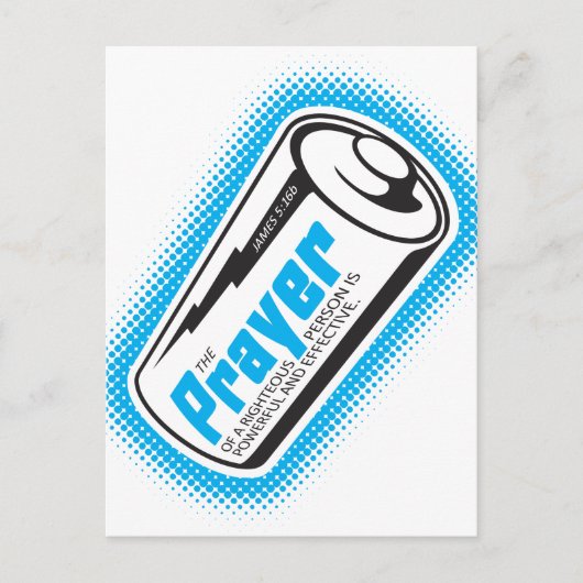 Power des Gebet Postkarte (Vorderseite)