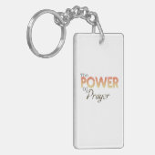 Power des Gebets Schlüsselanhänger (Vorderseite links)