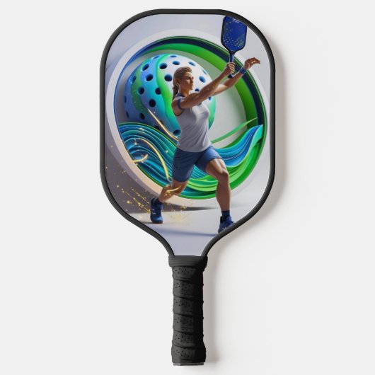Power des Geistes - Pickleball Inspiration Pickleball Schläger (Vorderseite)