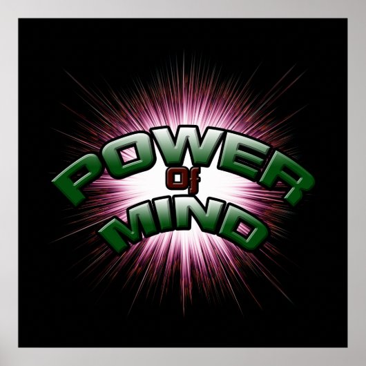 Power des Geistes Poster (Vorne)