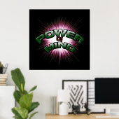 Power des Geistes Poster (Heimbüro)