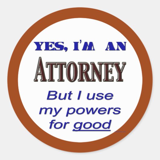 Power des guten Sprichworts Runder Aufkleber (Vorderseite)