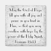 Power des Heiligen Geistes-Bibelmagneten Magnet (Vorne)